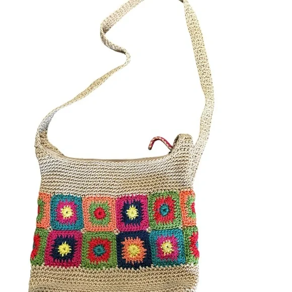 The Sak Multicolor Crochet Shoulder Bag - Picture 3 of 7